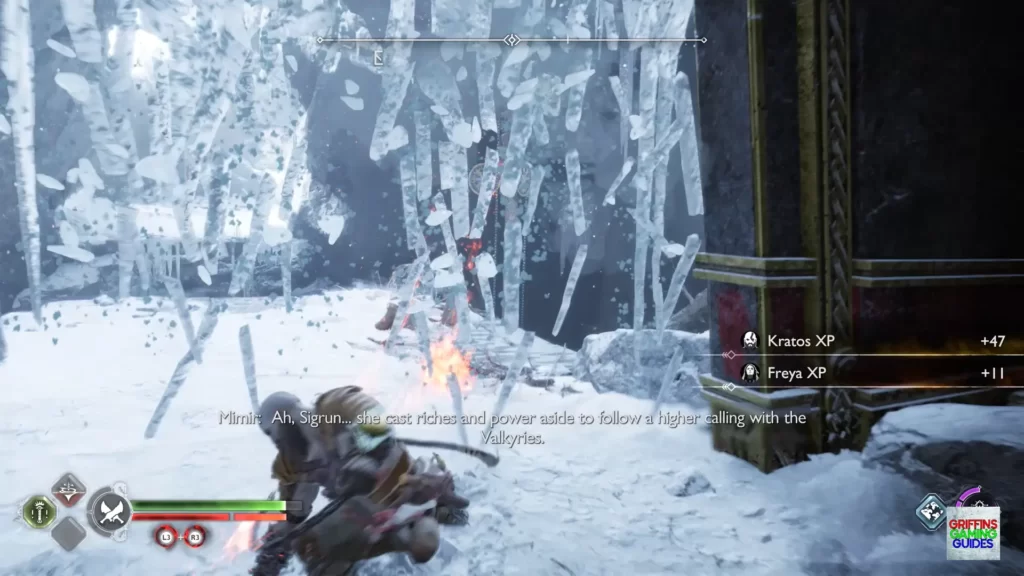 God Of War Ragnarök Legendary Chest 23 Smash Through Icicles