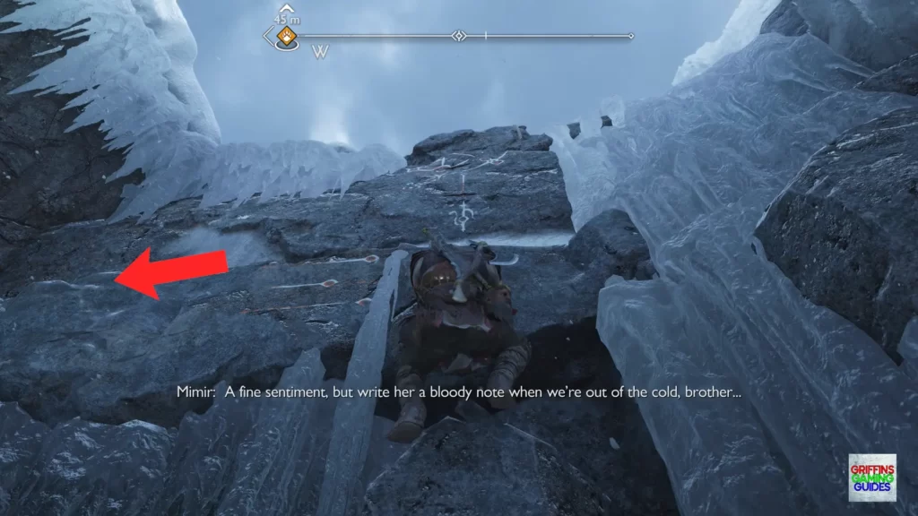 God Of War Ragnarök Legendary Chest 25 Go Left Before Reaching the top