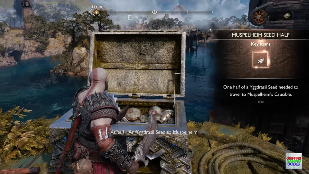 God Of War Ragnarök Legendary Chest 3 Muspelheim Seed Half