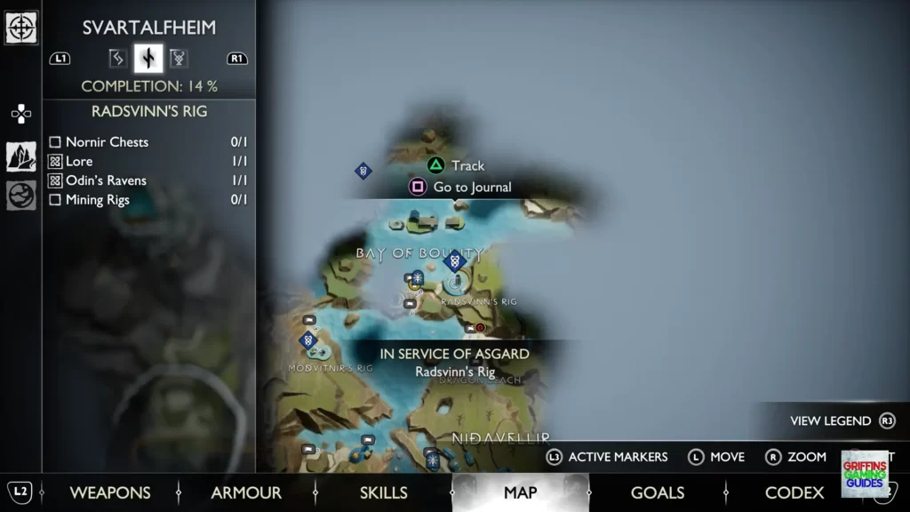 God Of War Ragnarök Nornir Chest 4 Map