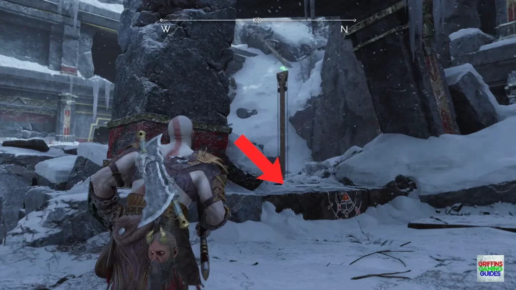 God Of War Ragnarök Odin's Raven 17 Stand Here