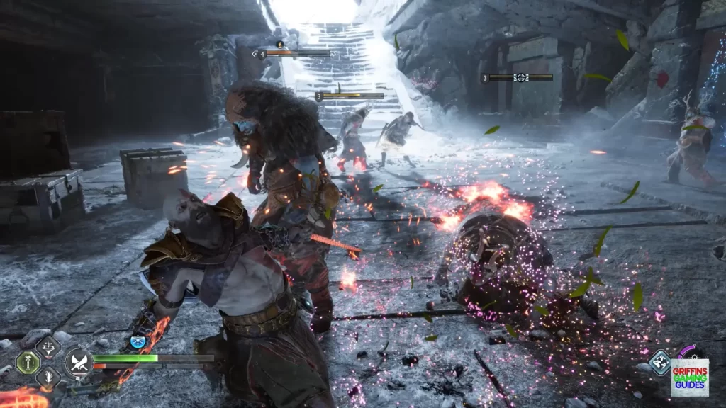 God Of War Ragnarök Odin's Raven 18 Clear Ambush