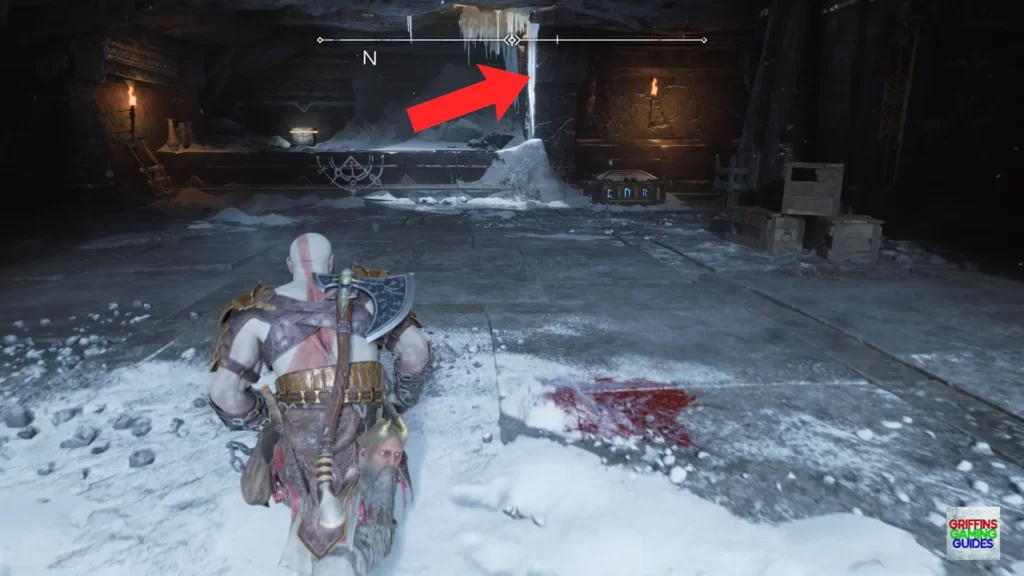God Of War Ragnarök Odin's Raven 18 Climb Wall