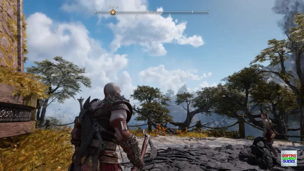 God Of War Ragnarök Odin's Raven 4 Stand Here