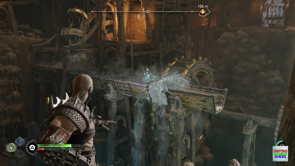 God Of War Ragnarök Odin's Raven 8 Freeze Water Channel