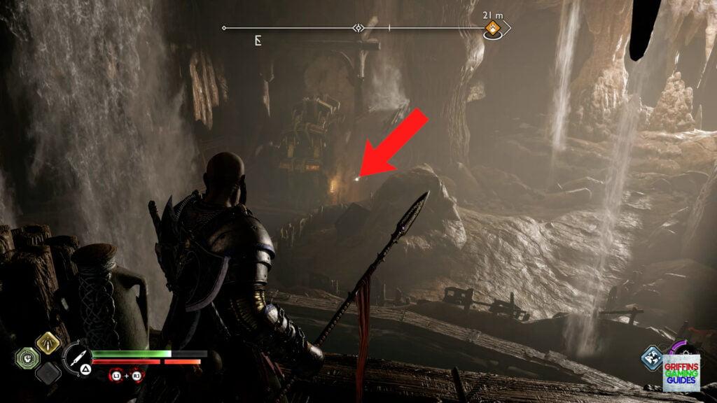 God Of War Ragnarök Nornir Chest 18 B Rune Spear Hit