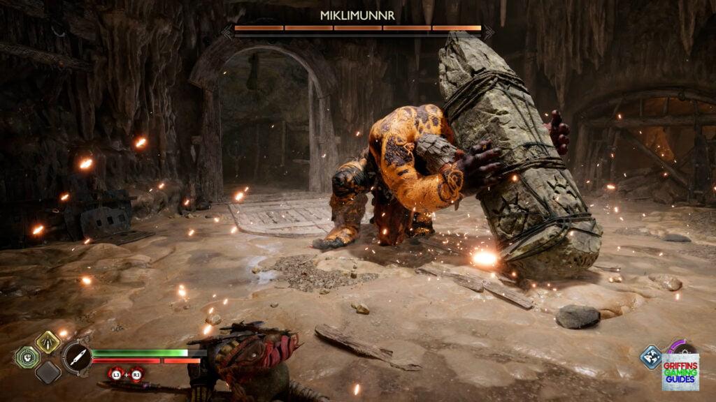 God Of War Ragnarök Nornir Chest 18 Fight Miklimunnr