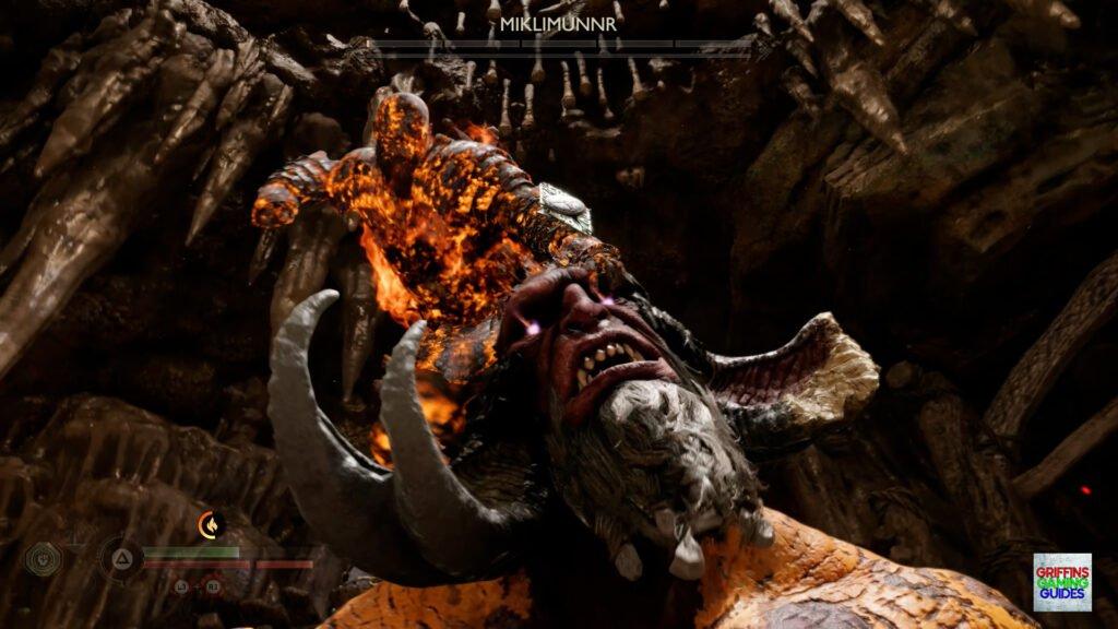 God Of War Ragnarök Nornir Chest 18 Take Down Miklimunnr