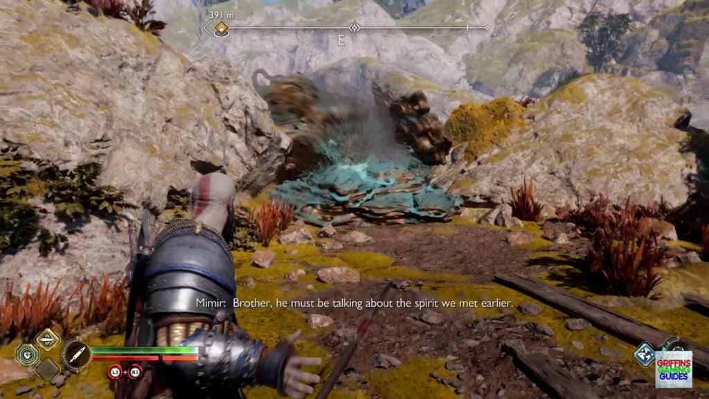 God Of War Ragnarök Odin's Raven 22 Clear Blockage