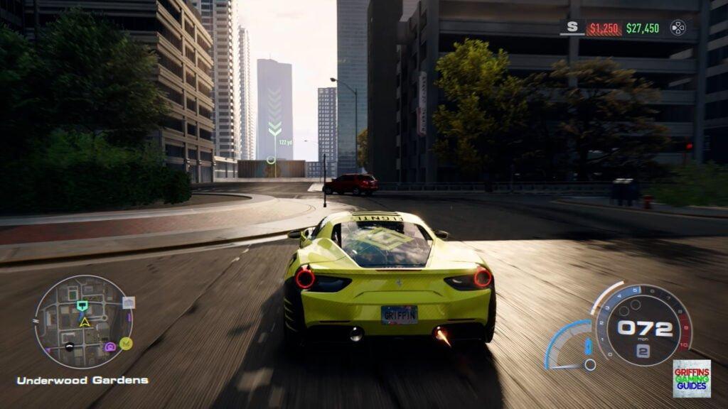 Need For Speed Unbound Adbusting Underwood Gardens 1 Trajectory