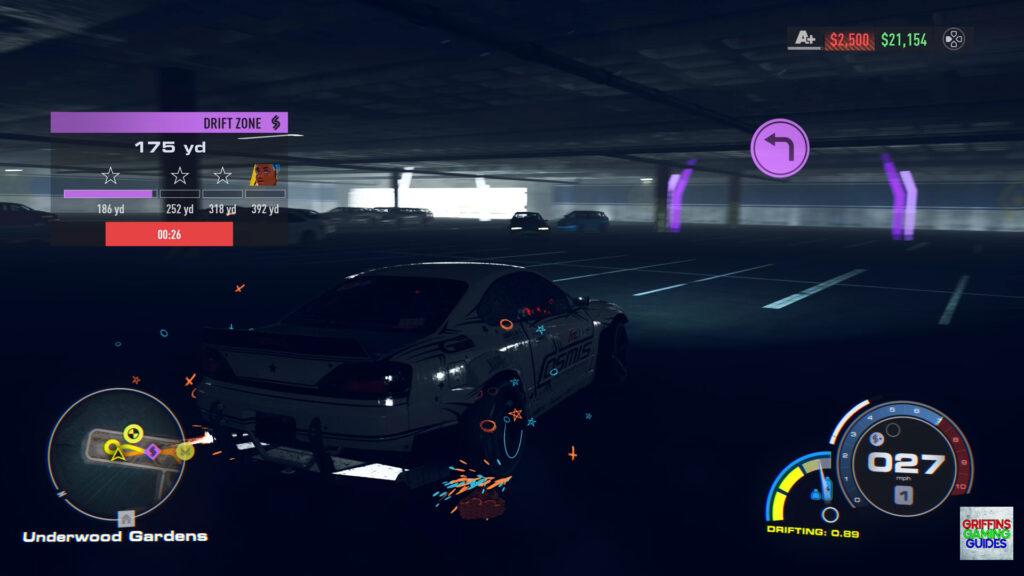 Need For Speed Unbound Catch My Drift Underwood Gardens 1 Corner 5