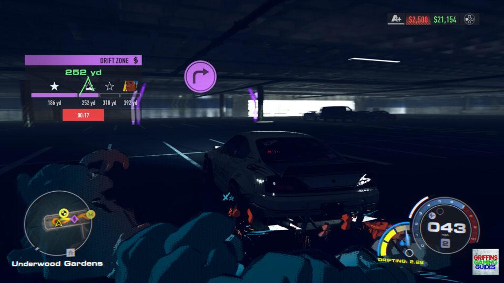 Need For Speed Unbound Catch My Drift Underwood Gardens 1 Corner 7