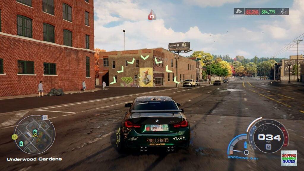 Need For Speed Unbound Heaven Spot Underwood Gardens 2
