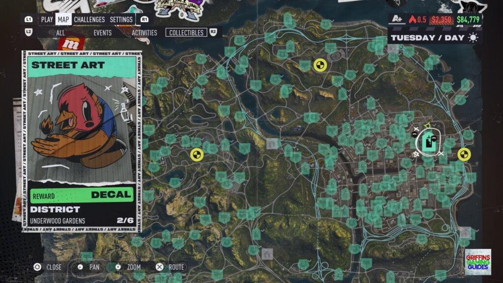 Need For Speed Unbound Heaven Spot Underwood Gardens 3 Map
