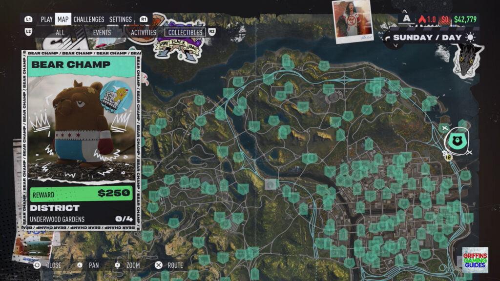 Need For Speed Unbound The Bear Champ Underwood Gardens 1 Map