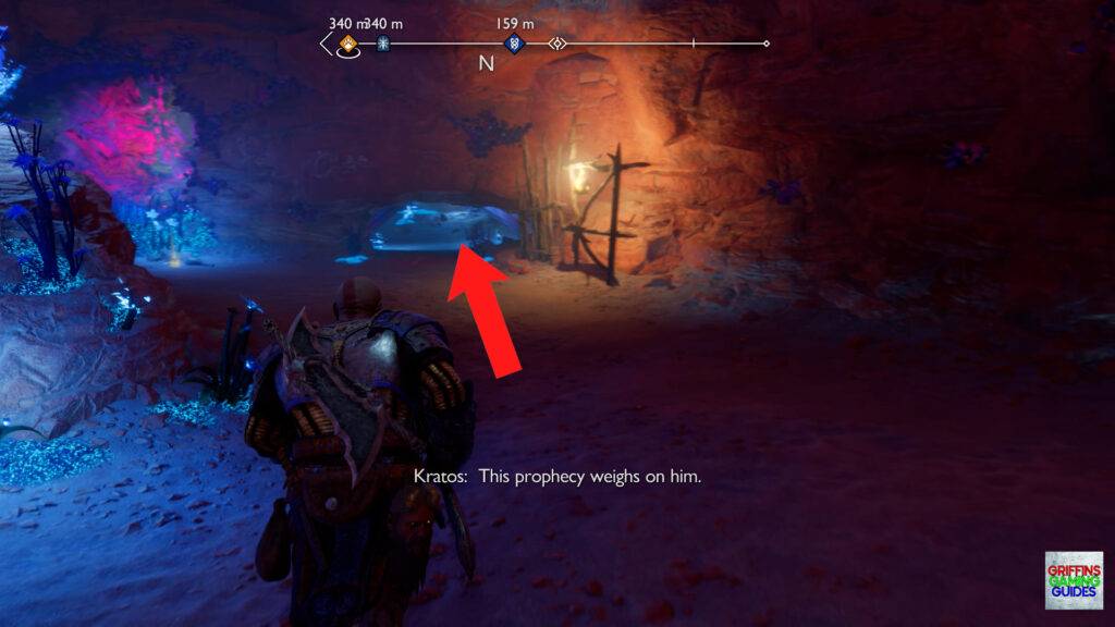 God Of War Ragnarök Secrets Of The Sands Head Through Hole