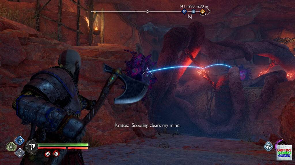God Of War Ragnarök Secrets Of The Sands Clear Hive Matter Blockade