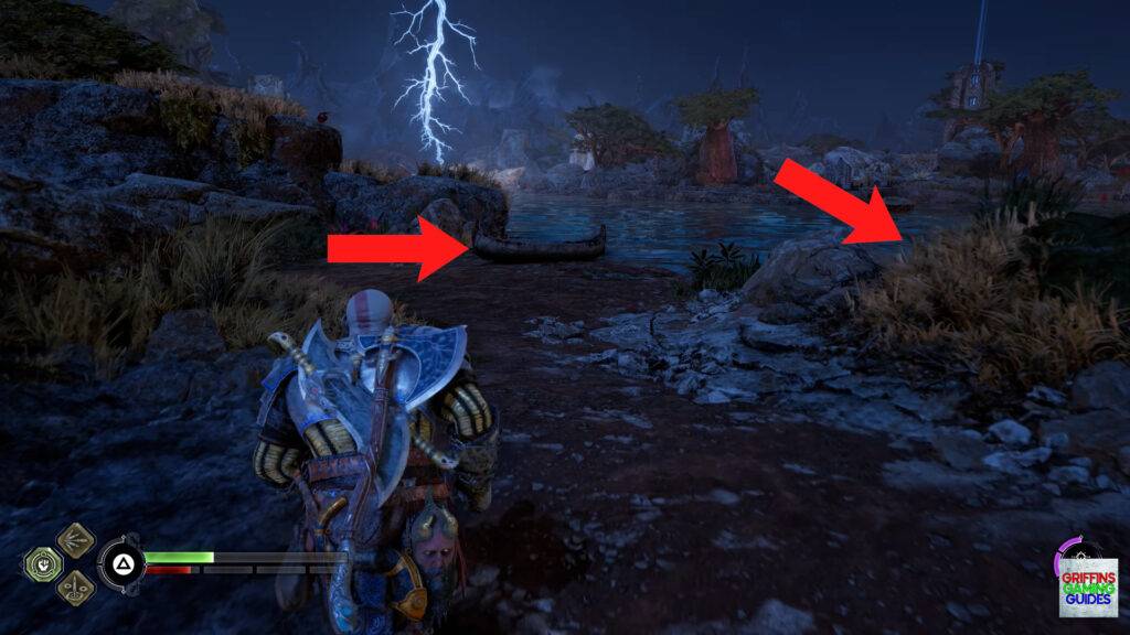 God Of War Ragnarök Artefact 5 Row Boat Back To The Jungle
