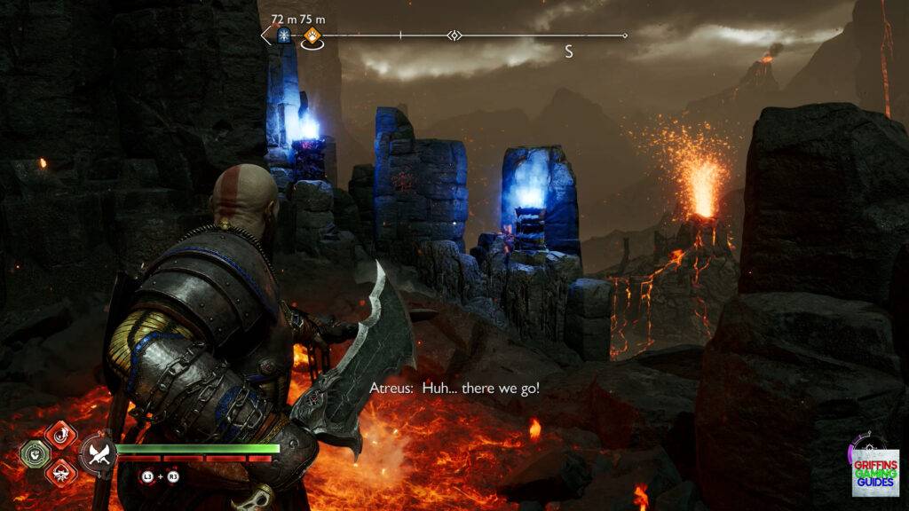 God Of War Ragnarök Full Belly Nornir Chest 28 R Rune Lit