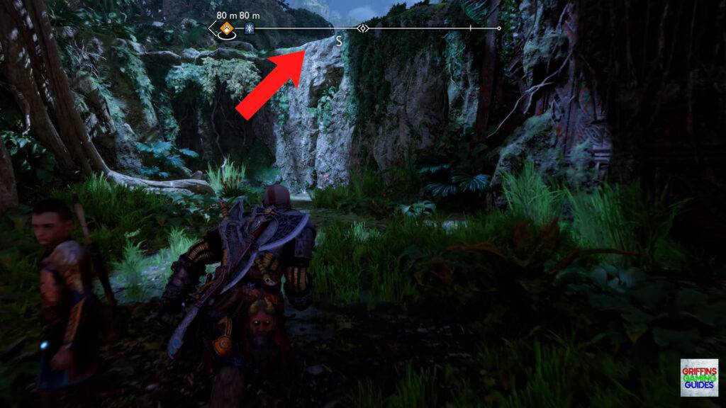 God Of War Ragnarök Return Of The River Favour Climb Back Wall