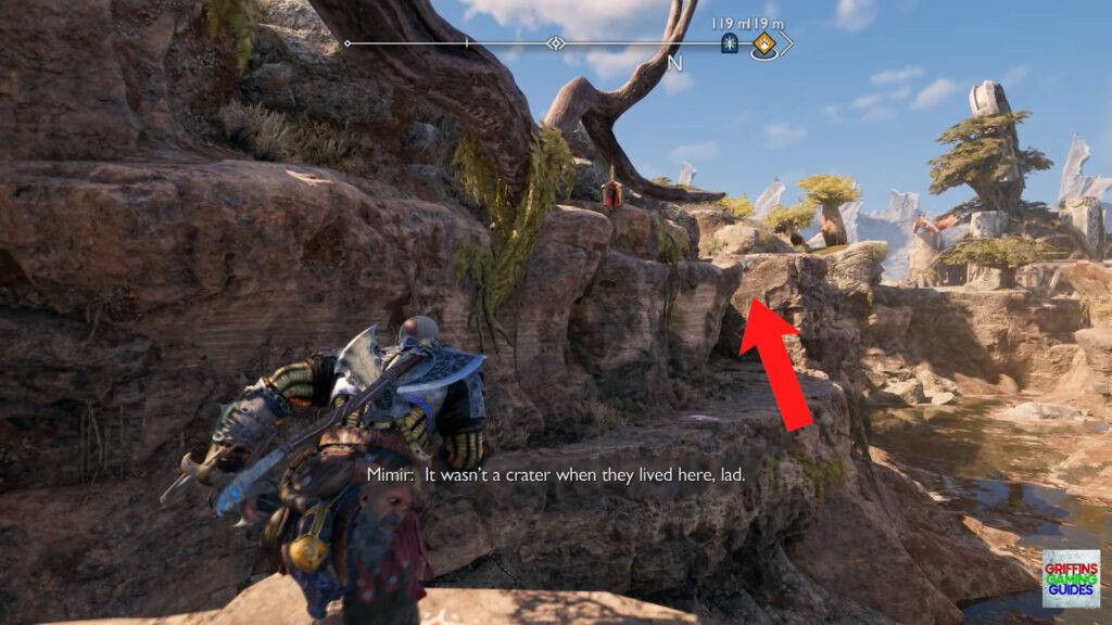 God Of War Ragnarök Return Of The River Favour Cross Chasm