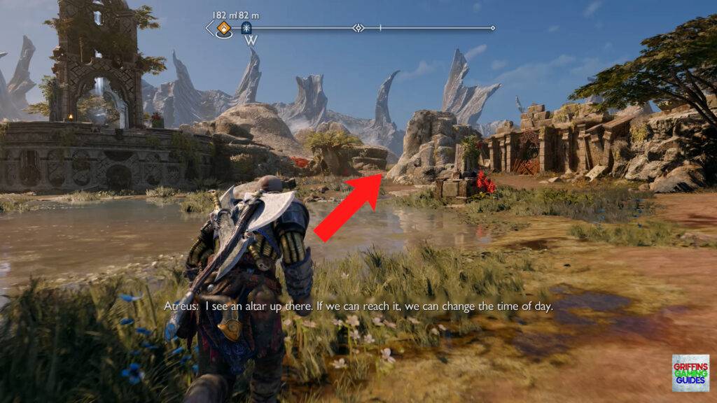 God Of War Ragnarök Return Of The River Favour Cross the Plain