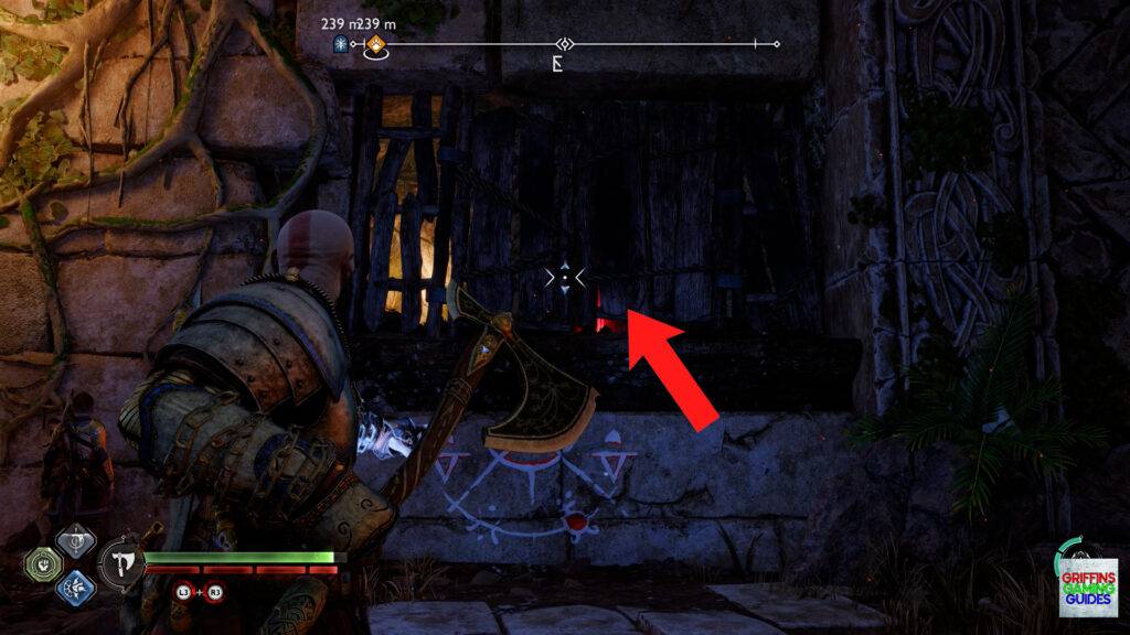 God Of War Ragnarök Return Of The River Favour Smash Wooden Barrier