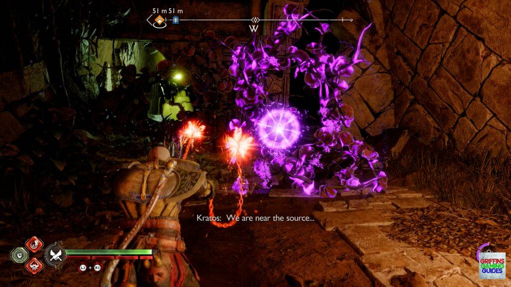 God Of War Ragnarök Spirit Mementos Artefact 4 Clear Vines