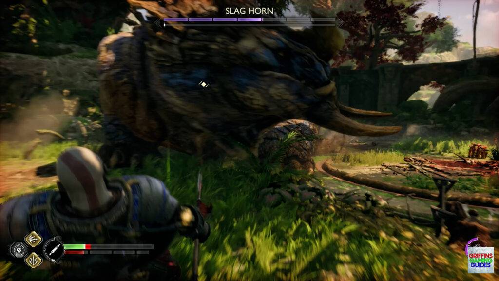 God Of War Ragnarok Crater Hunt Path Of Destruction Avoid Goring
