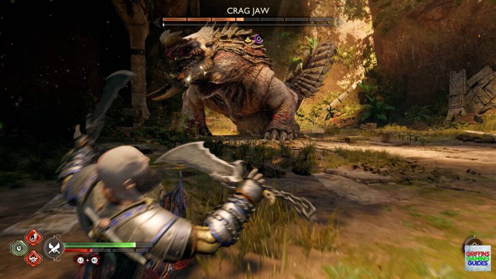 God Of War Ragnarok Crater Hunt Quaking Hollow Avoid Swipes