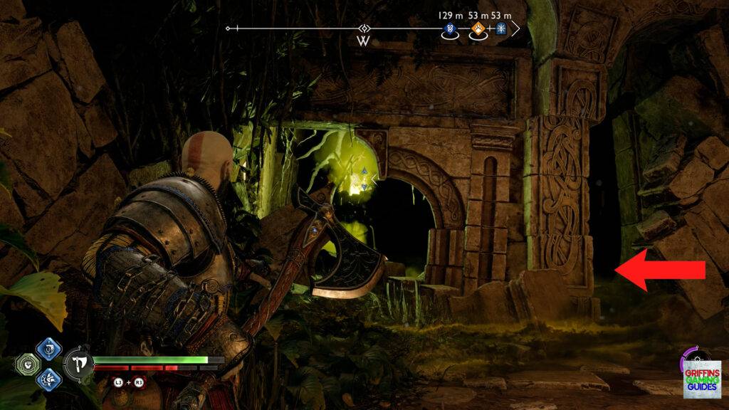 God Of War Ragnarok Crater Hunt Quaking Hollow Freeze Poison Brazier