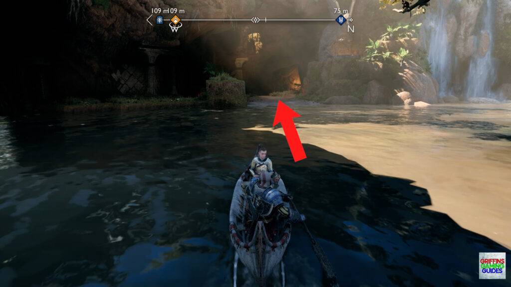 God Of War Ragnarok Crater Hunt The Burning Skies Dock at Beach