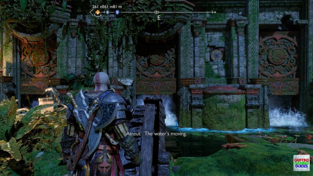 God Of War Ragnarok Crater Hunt What Lies Below Open Floodgates