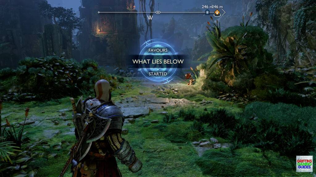 God Of War Ragnarok Crater Hunt What Lies Below Started