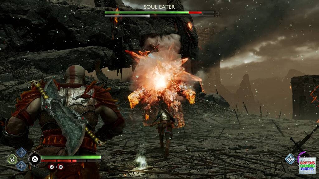 God Of War Ragnarok Odins Raven 48 Take Down Soul Eater