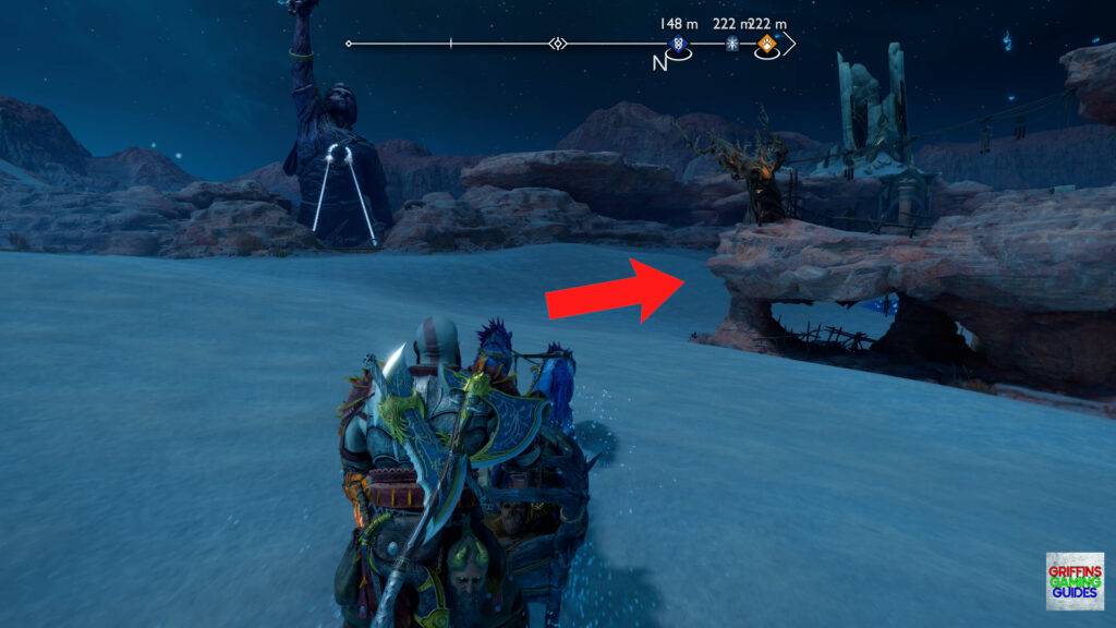 God Of War Ragnarok The Desert Door Favour Cross The Forbidden Sands