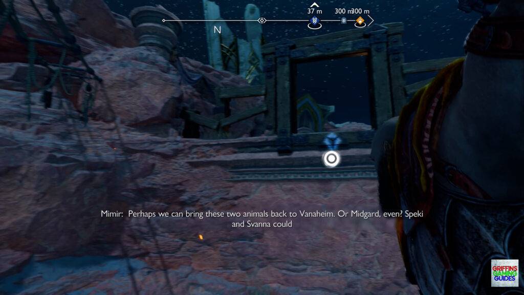 God Of War Ragnarok The Desert Door Favour Jump Across
