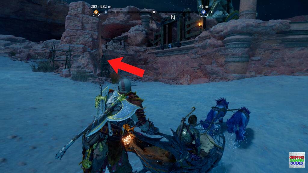 God Of War Ragnarok The Desert Door Favour Mantle Up