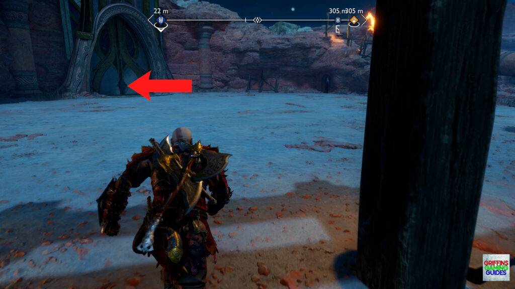 God Of War Ragnarok The Desert Door Favour Open Door