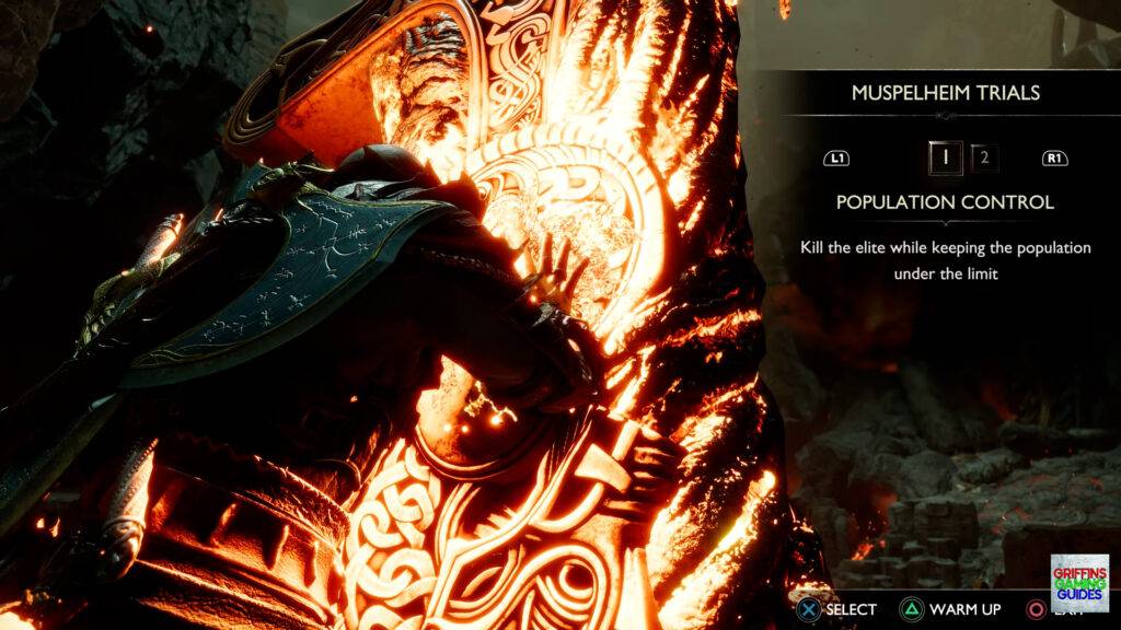 God Of War Ragnarok Trials By Fire Population Control