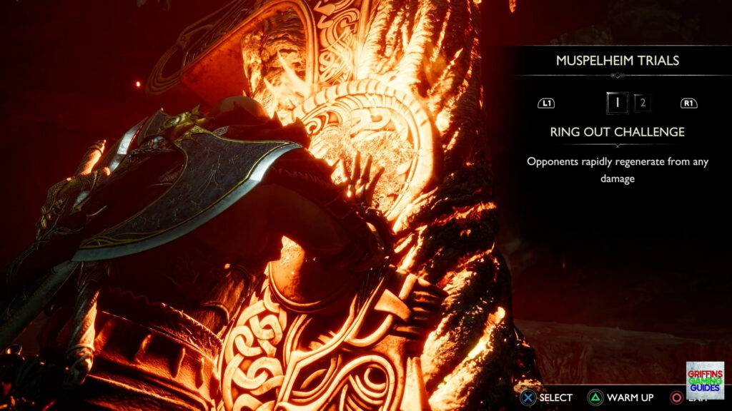 God Of War Ragnarok Trials By Fire Ring Out Challenge