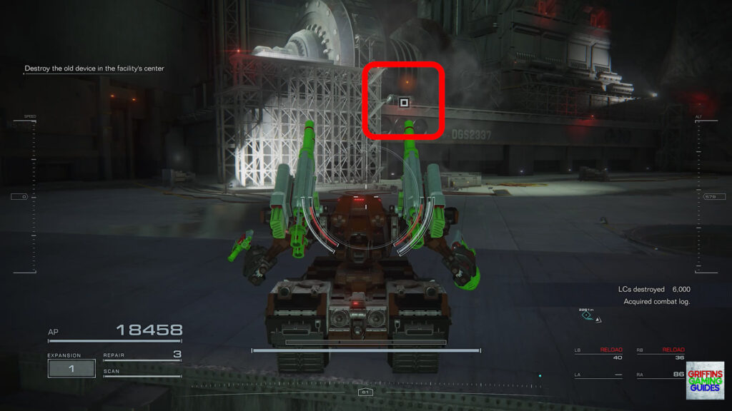 Armored Core VI Fires Of Rubicon Right Arm Unit Parts Guide IA-C01W1 Nebula Plasma Rifle Crate