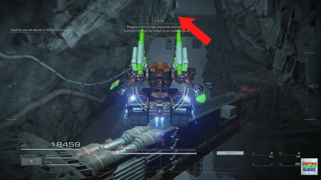 Armored Core VI Fires Of Rubicon Right Arm Unit Parts Guide IA-C01W1 Nebula Plasma Rifle Mantle Up
