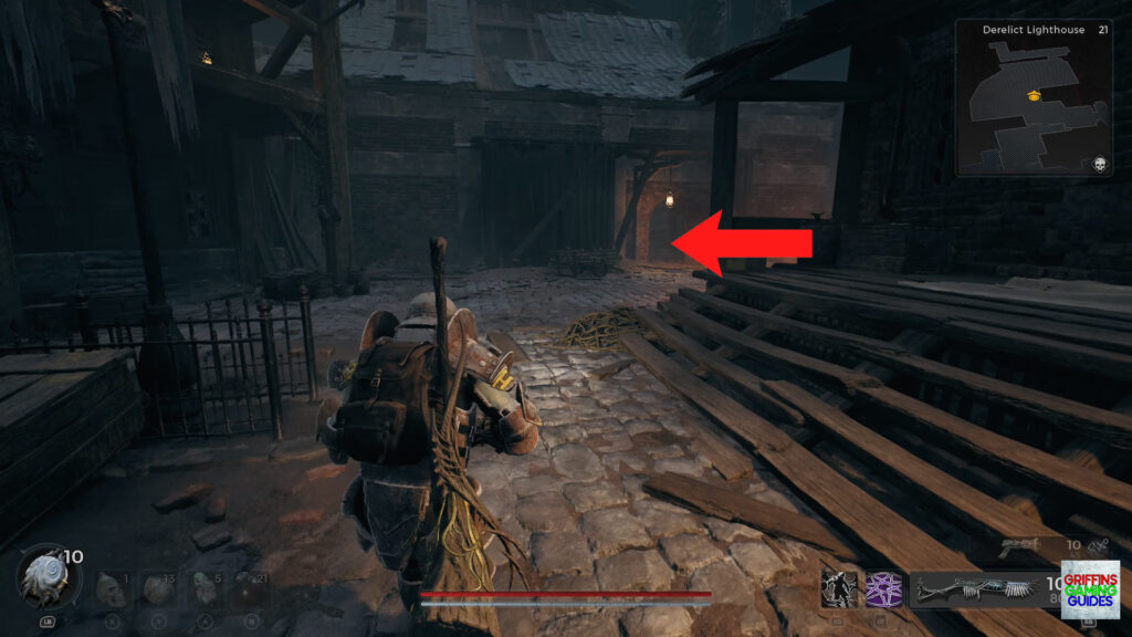 Remnant 2 The Awakened King DLC Gorecarver and Thunderpiercer Aberration Guide Enter Large Building
