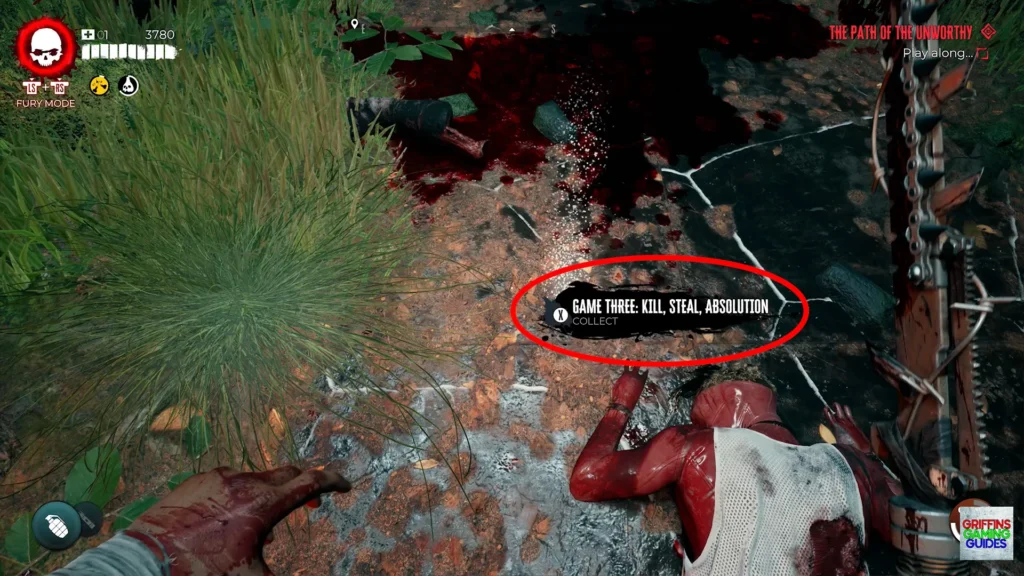 Dead Island 2 Haus DLC The Path of the Unworthy Lost and Found quest Collect Game Three Kill Steal Absolution Note