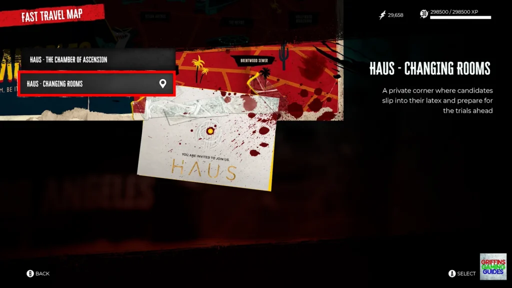 Dead Island 2 Haus DLC The Path of the Unworthy Lost and Found quest Fast Travel to Haus