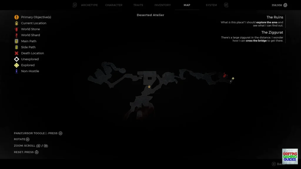 Remnant 2 The Forgotten Kingdom DLC Protector of the Grove Aberration Guide Map