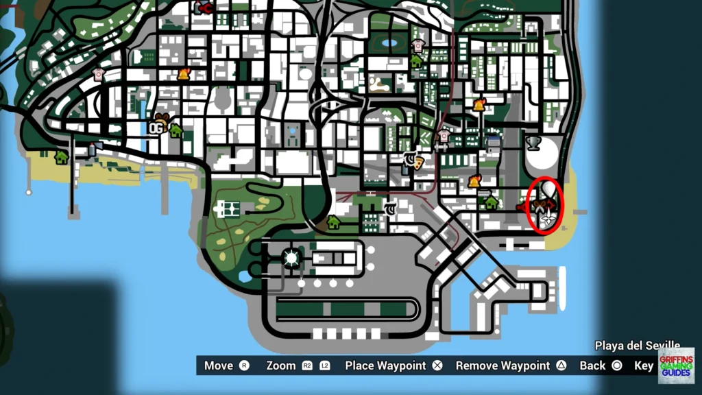 Grand Theft Auto San Andreas BLVD Families Tags Tag 4 map