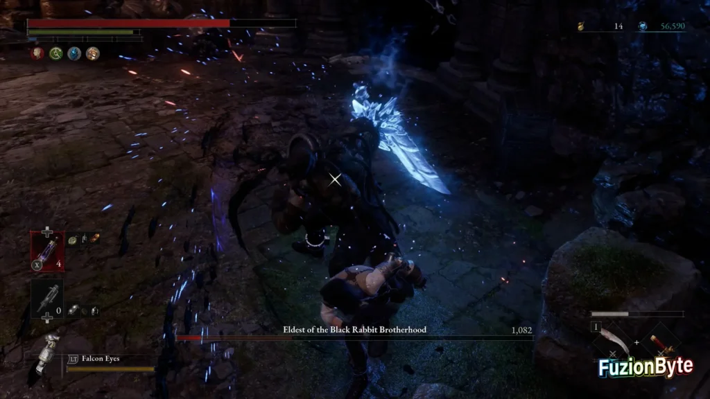 Lies of P Black Rabbit Brotherhood boss guide Avoid Charged Swipes