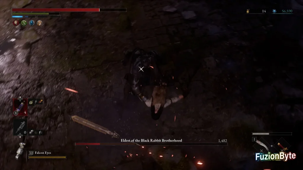 Lies of P Black Rabbit Brotherhood boss guide Avoid Uppercuts